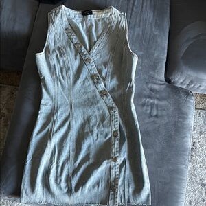 Vici Light Blue Denim Dress